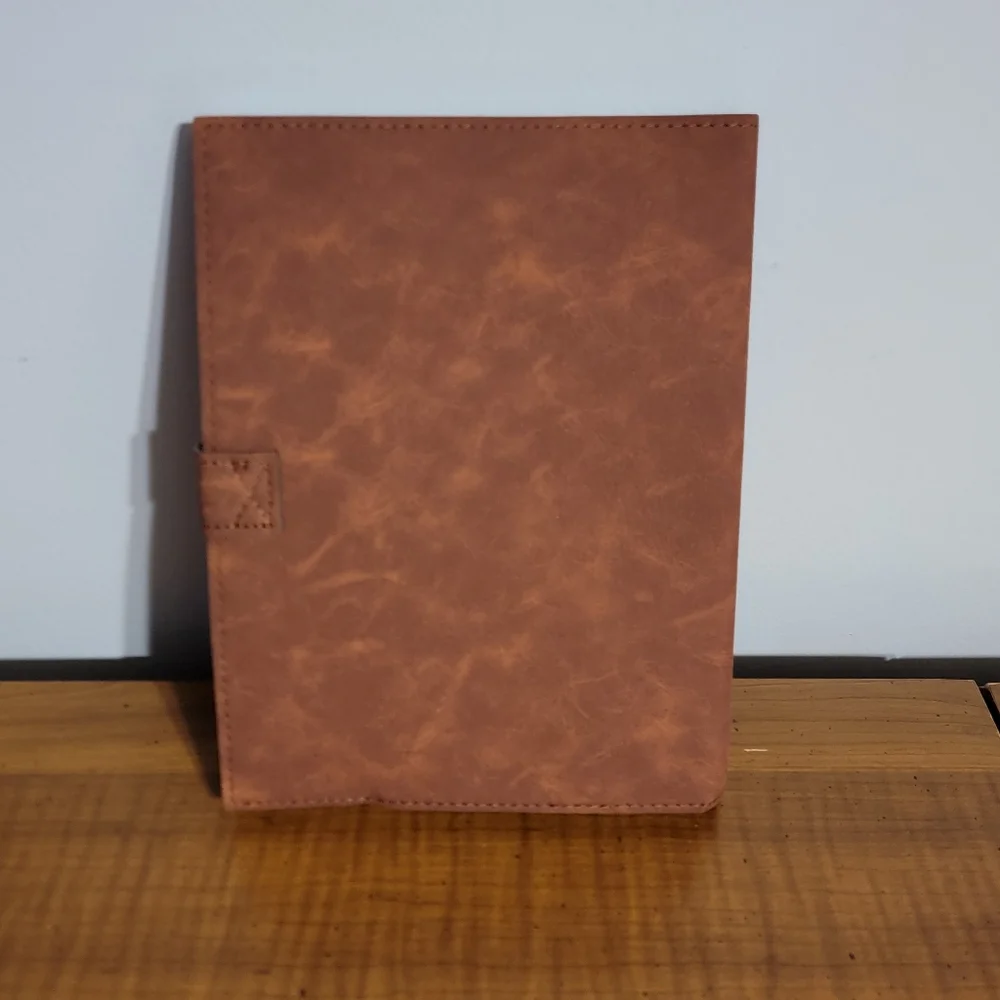 💚 Bella Bug Rooster Tales Leatherette Journal w/ Slide in‎ Buckle